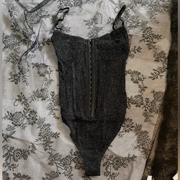 Shimmer Night Rhythm Corset Bodysuit 
Free People - Picture 5 of 10